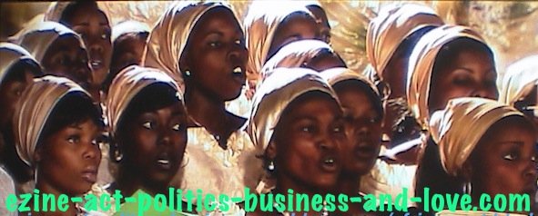 Ezine Acts African Art: African Choral Singing, After Vocal Musical Lessons.